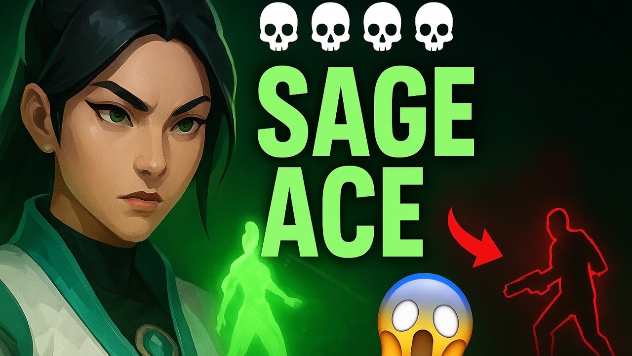 Sage ACE in Ranked 🔥 Perfect Aim & Calm Clutch