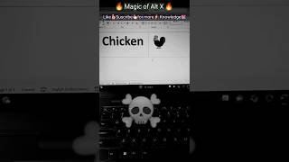 ☠️MS Word mein Chicken Symbol kaise laye? | Chicken Emoji Shortcut Key 🐓 #msword #symbols #education