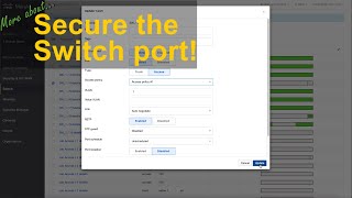 Secure the switch port with dot1x screenshot 4