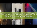 Review Devoko Computer Desk 100 x 50 x 75 cm, Home Office desk, Study Writing Small Desks, Gaming De