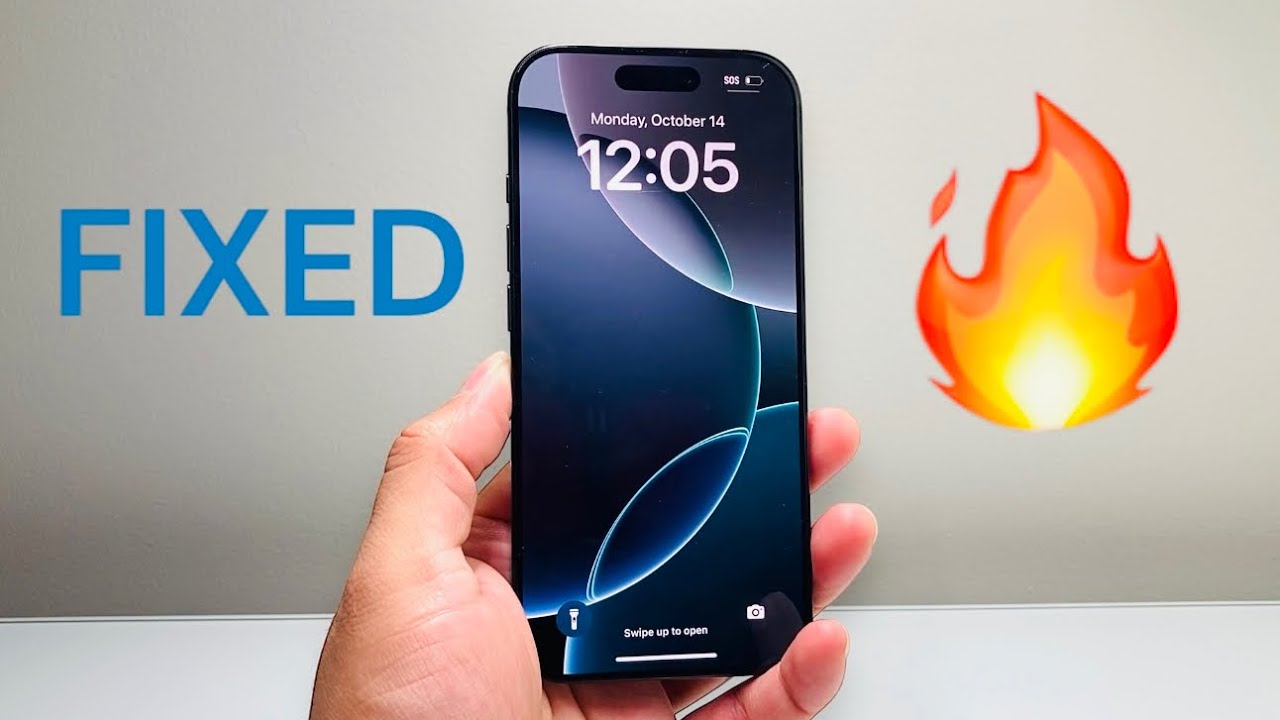 How To Fix iPhone 16 Pro Overheating - YouTube
