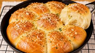 Homemade Garlic Bread Without an Oven! Soft and Fluffy screenshot 3