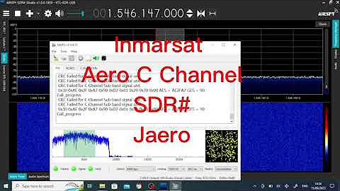Inmarsat Voice Channel decoding SDR#  and Jaero (3/5)