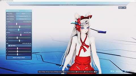 [PSO2:NGS] Making A Cute Japanese Shrine Maiden Outfit In Character Creator!