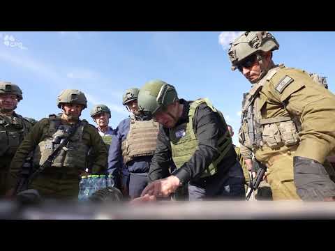 ראש הממשלה נתניהו בביקור בצפון רצועת עזה