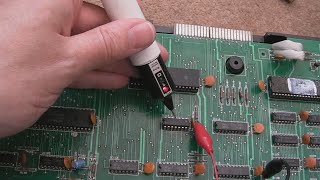 Amstrad CPC 464 - Garbage Screen / Tape Deck Belts & Reset Counter Repair