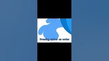 🔥😸💧Drawing Ember from Elemental as the water element CAT EDITION 💧😸🔥 #shorts #fyp #elemental