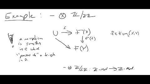 Section 3.3 Exact Functors - Categories & Sheaves