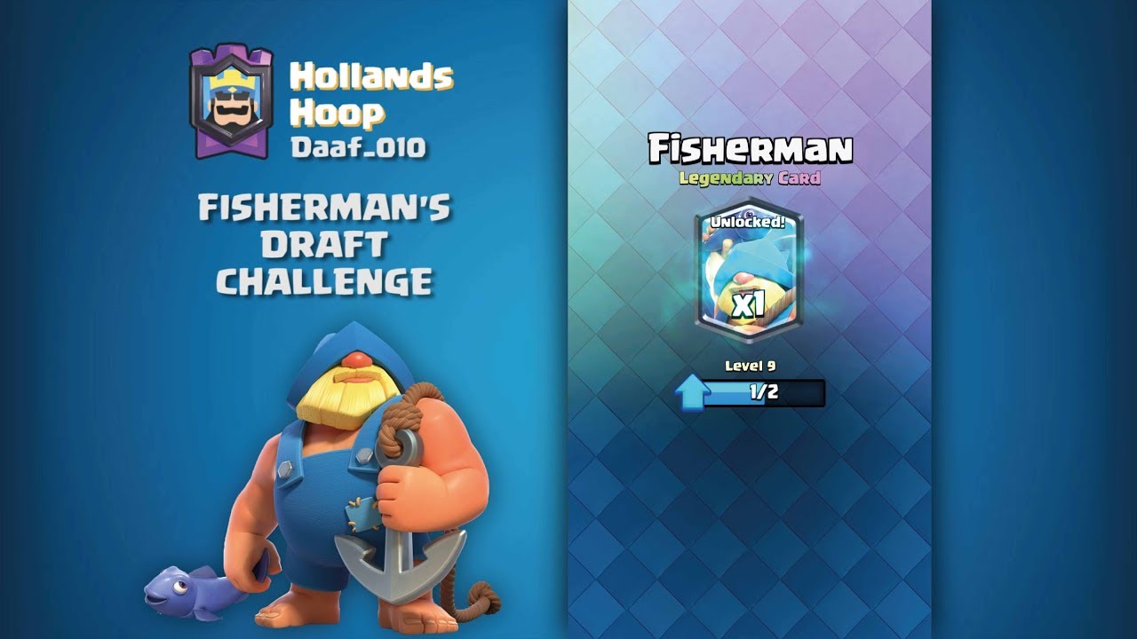 Fisherman Draft Challenge 15 Wins Or Not — Clash Royale Youtube