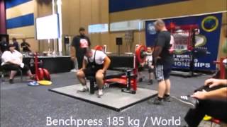 Herbert Czeplinski - GPC World powerlifting championships 2015