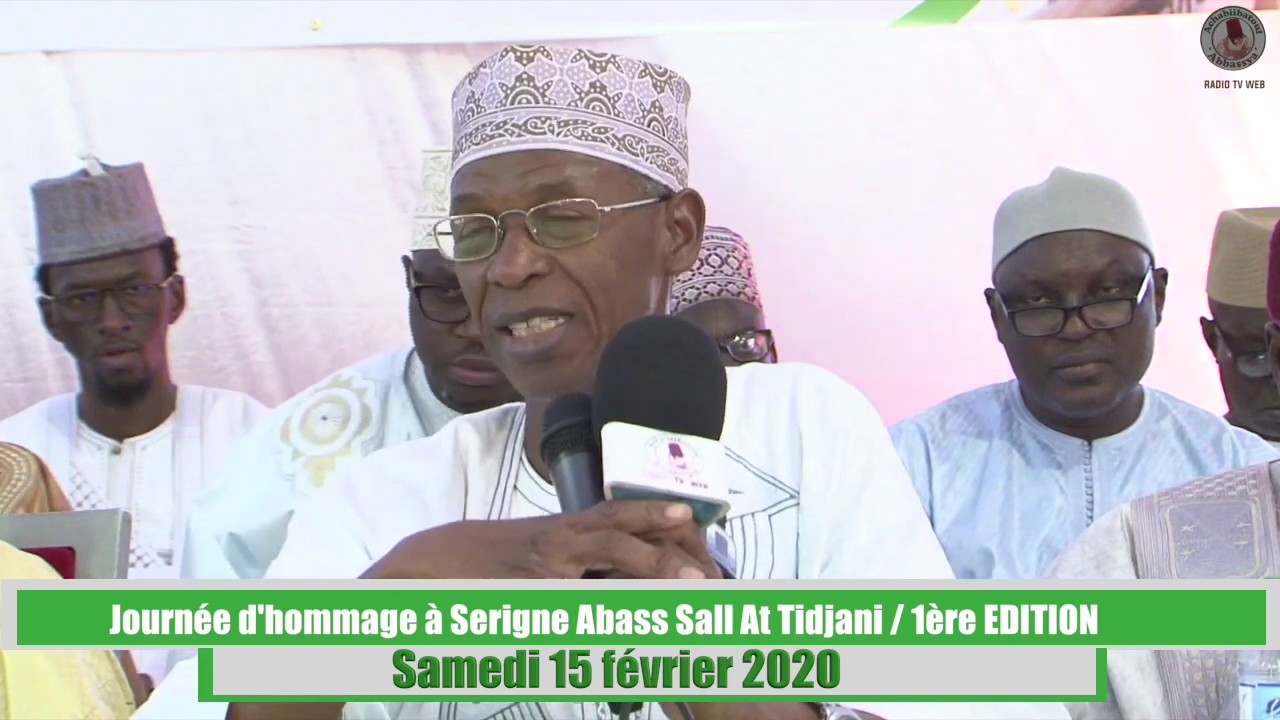 journée d'hommage Serigne Abass Sall At-tidiani 15 Fev 2020