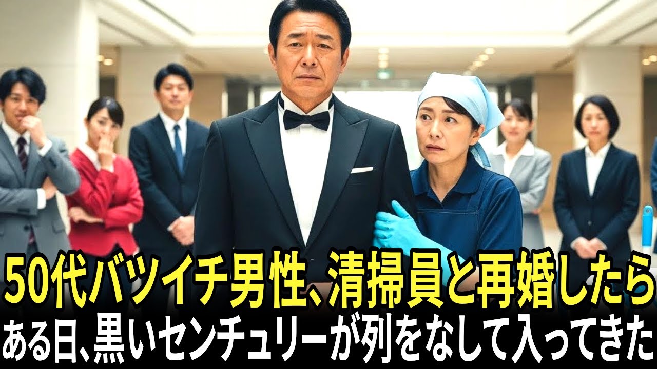 50代バツイチ男性、清掃員と再婚したら… ある日、黒いセンチュリーが列をなして入ってきた [ 人生ドラマ ｜感動物語ㅣオーディオブック ]