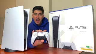 I got a PS5 console EARLY!! (PS5 Unboxing)