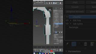 How to Modeling Portal in 3ds Max! Game Asset Tutorial. #3dsmax #tips #modeling
