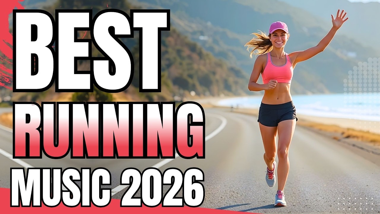 Музыка для бега 2026: Лучший энергичный микс, чтобы не уставать, повысить скорость и выносливость...