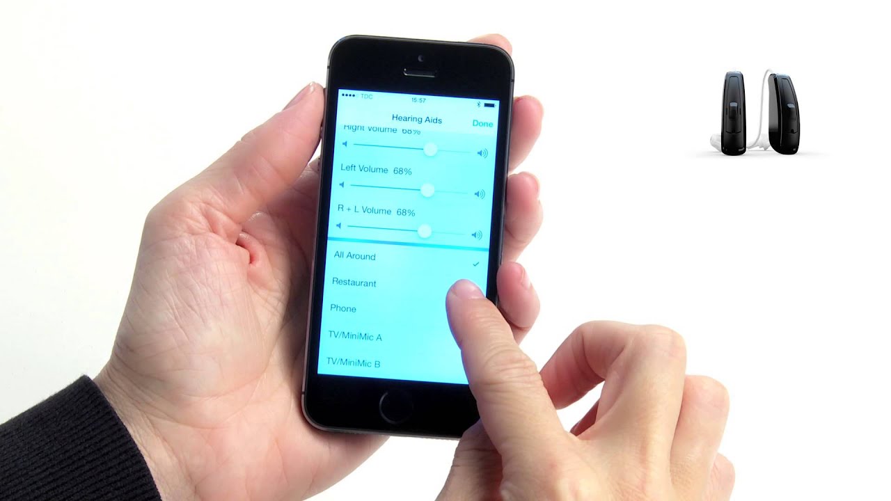 How to change programs on your ReSound Smart hearing aids using native