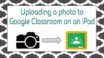 How to Upload a Photo to Google Classroom on an iPad