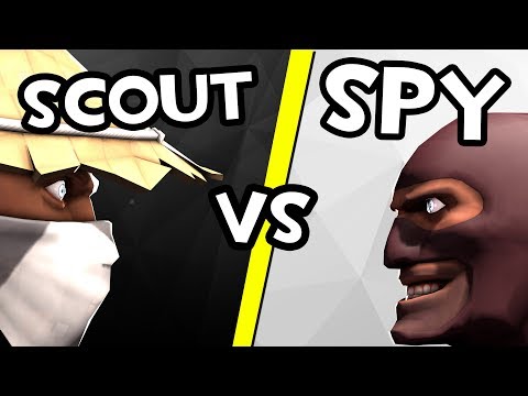 Видео: TF2 - Blu meets the Spy