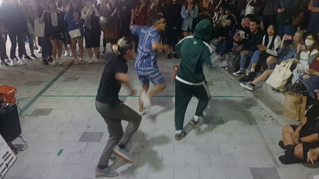 [하람꾼☆즉석게스트] 세계적인 얼반댄스팀 ☆QUICK CREW☆ IN HONGDAE 홍대버스킹 20170925월 [HONGDAE KPOP STREET DANCE BUSKING]