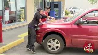 Kids Paint On Graffiti Car...Then Ask For Directions