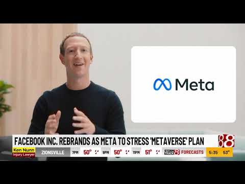 Facebook Inc. rebrands as Meta to stress 'metaverse' plan