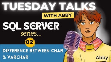 SQL Server Interview Question  | Difference between char and varchar | @codewithabby | 2024