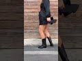 Video: VSI NORA Women's Shoes Black Texan ankle boot heel vegan shoes Made in Italy