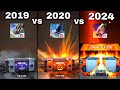 Freefire 2019 vs 2020 vs 2024 🔥 spin royale free fire