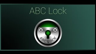 Обзор программы ABC Lock для Android screenshot 1