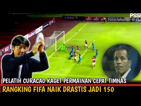 TIMNAS INDONESIA LIBAS CURACAO || RANKING FIFA NAIK DRASTIS