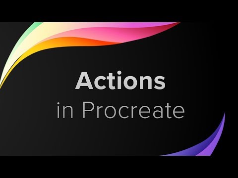 Procreate Tutorial for Beginners - Actions, Options and Preferences (pt 9)