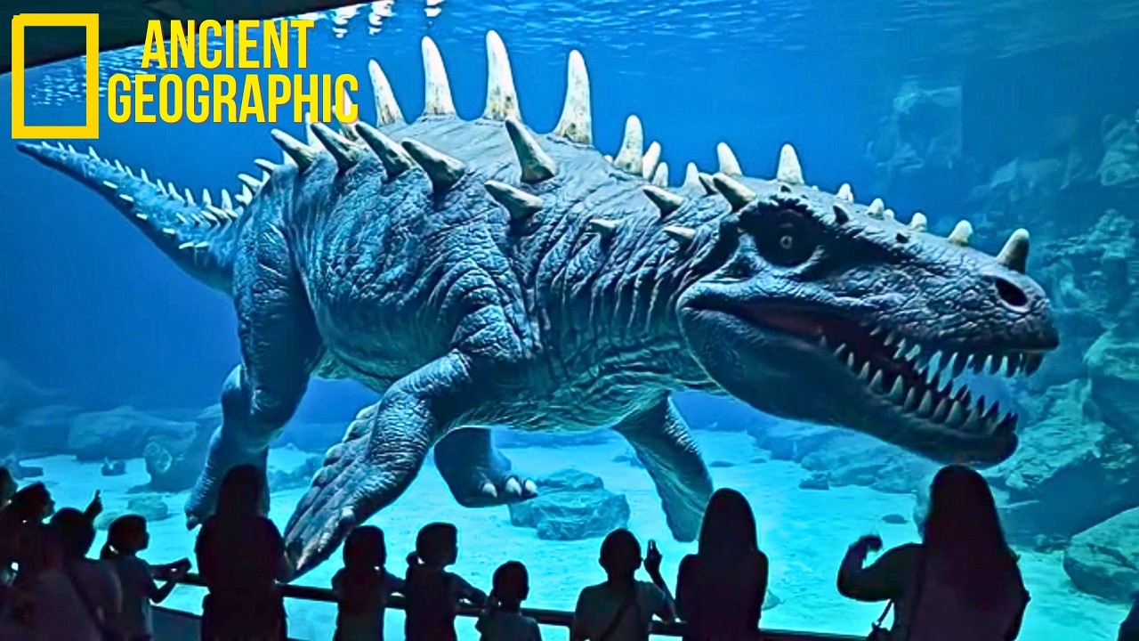 Prehistoric Aquarium | Ancient Sea Monsters in a Giant Aquarium 🐋🌊