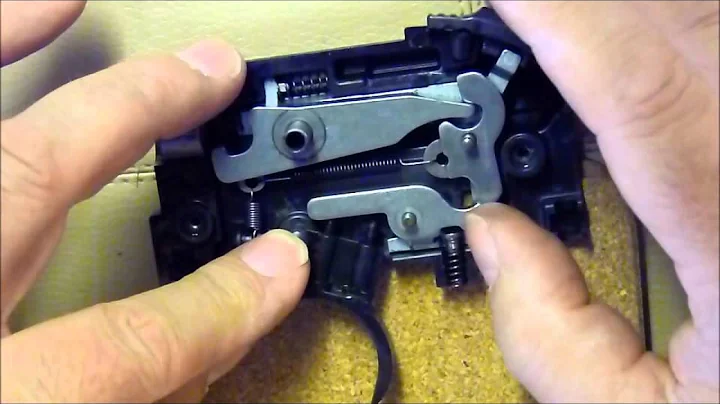 Walther trigger unit - how it works