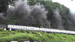 快速SLググっとぐんまみなかみ　C6120+C57180　後閑～上牧 お立ち台