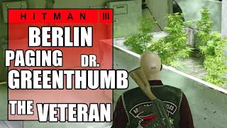 Hitman 3 - Paging Dr. Greenthumb, The Veteran - Fumigate Agent Rhodes In The Growhouse - Ps5