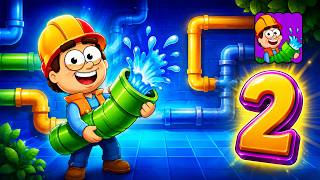 Flow Legends: Pipe Games - Gameplay Walkthrough Part 2 - Android Gameplay screenshot 2