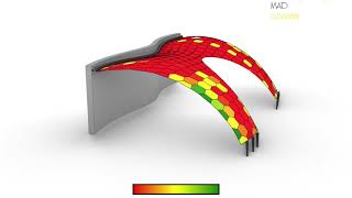 Hexbox Canopy Facade System Animation - Bass Music