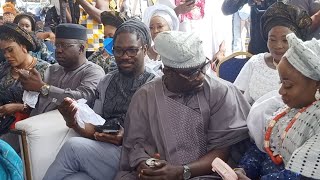 SEE ARRIVAL OF PASUMA   SHEFU ALAO AND TAYI CURRENCY AT WEDDING OF JUWN AND BARAKA IN LAGOS