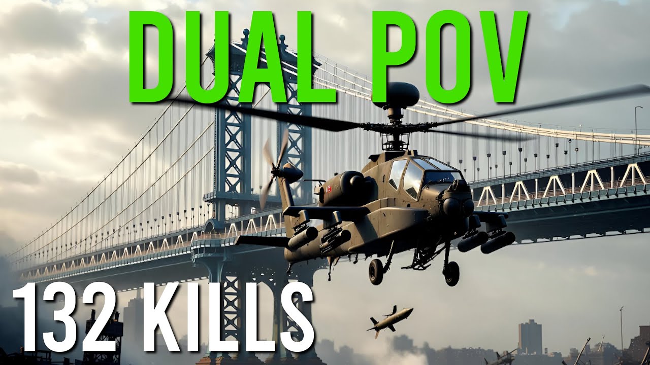 Flying a Heli and Killing Everything – Dual POV BF6