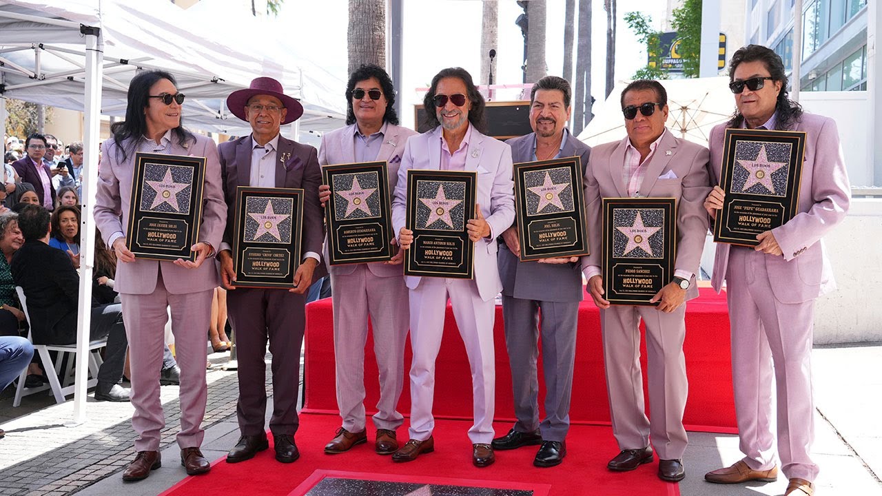 Los Bukis honored with star on Hollywood Walk of Fame