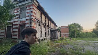 Заброшенная усадьба Спасское в Воскресенском районе.