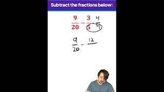 Fractions With Unlike Denominators