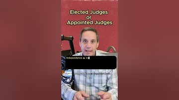 Moeten rechters worden gekozen of benoemd? ⚖️