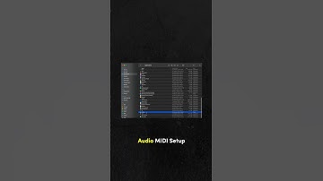 Sample rate on MacOS. 🔊🎛️  #audioequipment #macos #samplerate