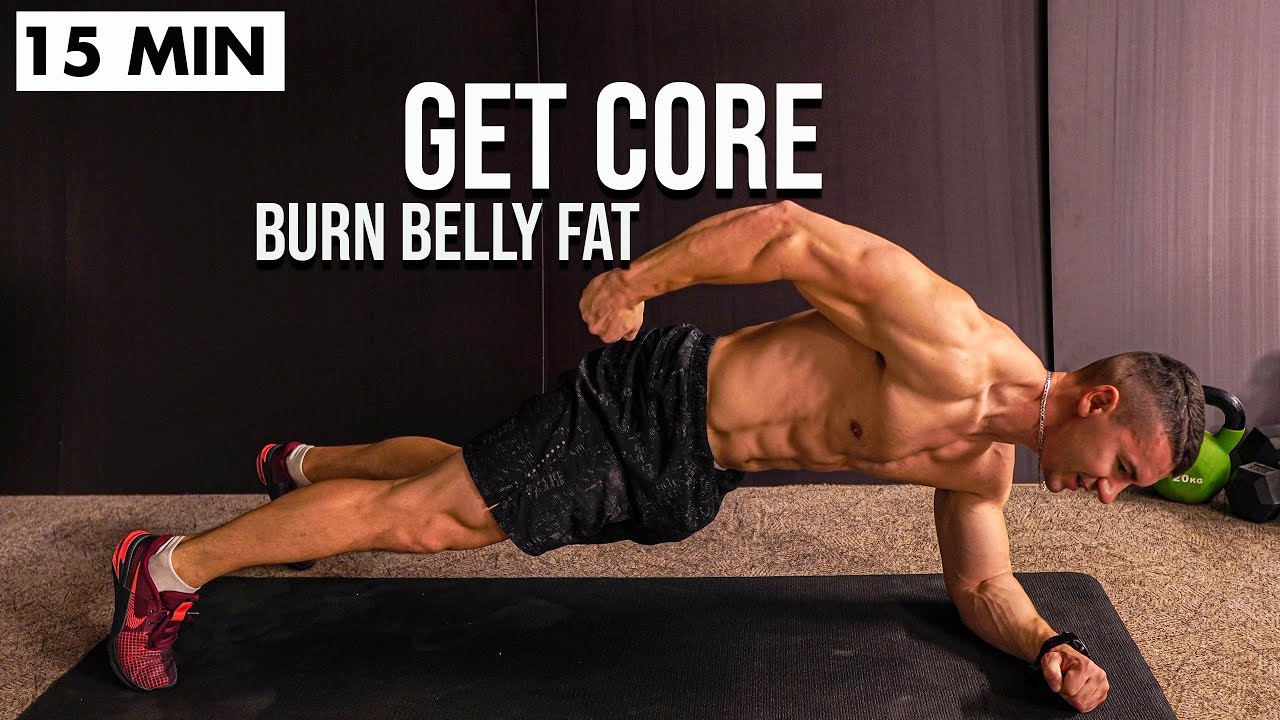 15 MIN CORE WORKOUT To Lose Belly Fat - YouTube