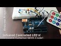 ARDUINO IR Remote Controlled LEDs -Easy Tutorial