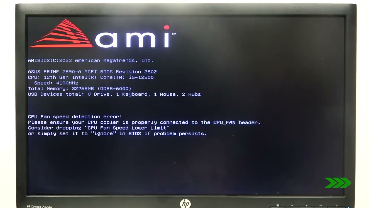 How To Enter BIOS On ASUS Z690 Series Motherboard - YouTube
