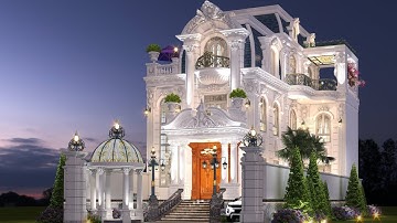 Biệt thự tân cổ điển 3 tầng 12x15m lộng lẫy tại Bình Thuận