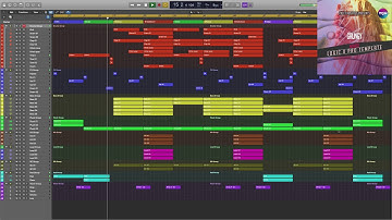 Logic X Pro Template Grungy (House) #logicproxtemplate #logicprox #logicpro