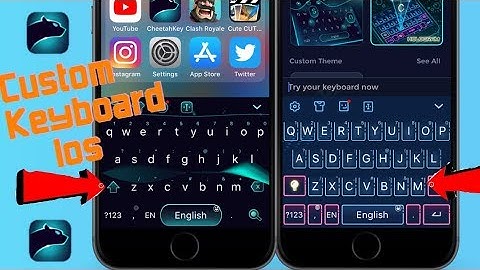How To Get A Custom Keyboard on iOS 9 & Up!